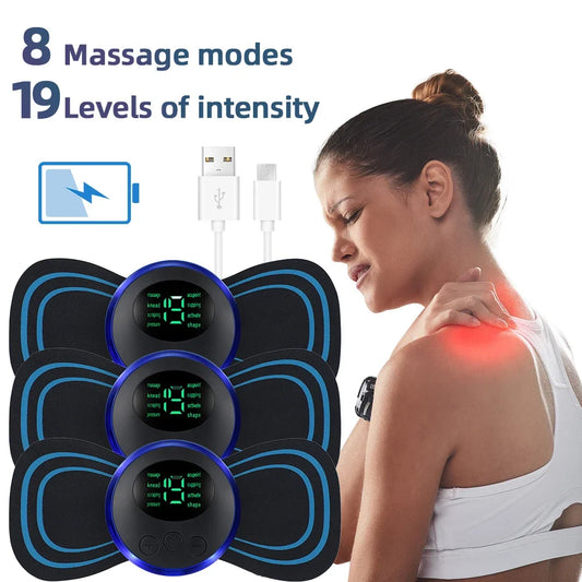 Electric EMS Neck Massager – Muscle & Joint Pain Relief