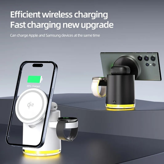 3-in-1 MagSafe Charger – 15W for iPhone, iWatch & AirPods